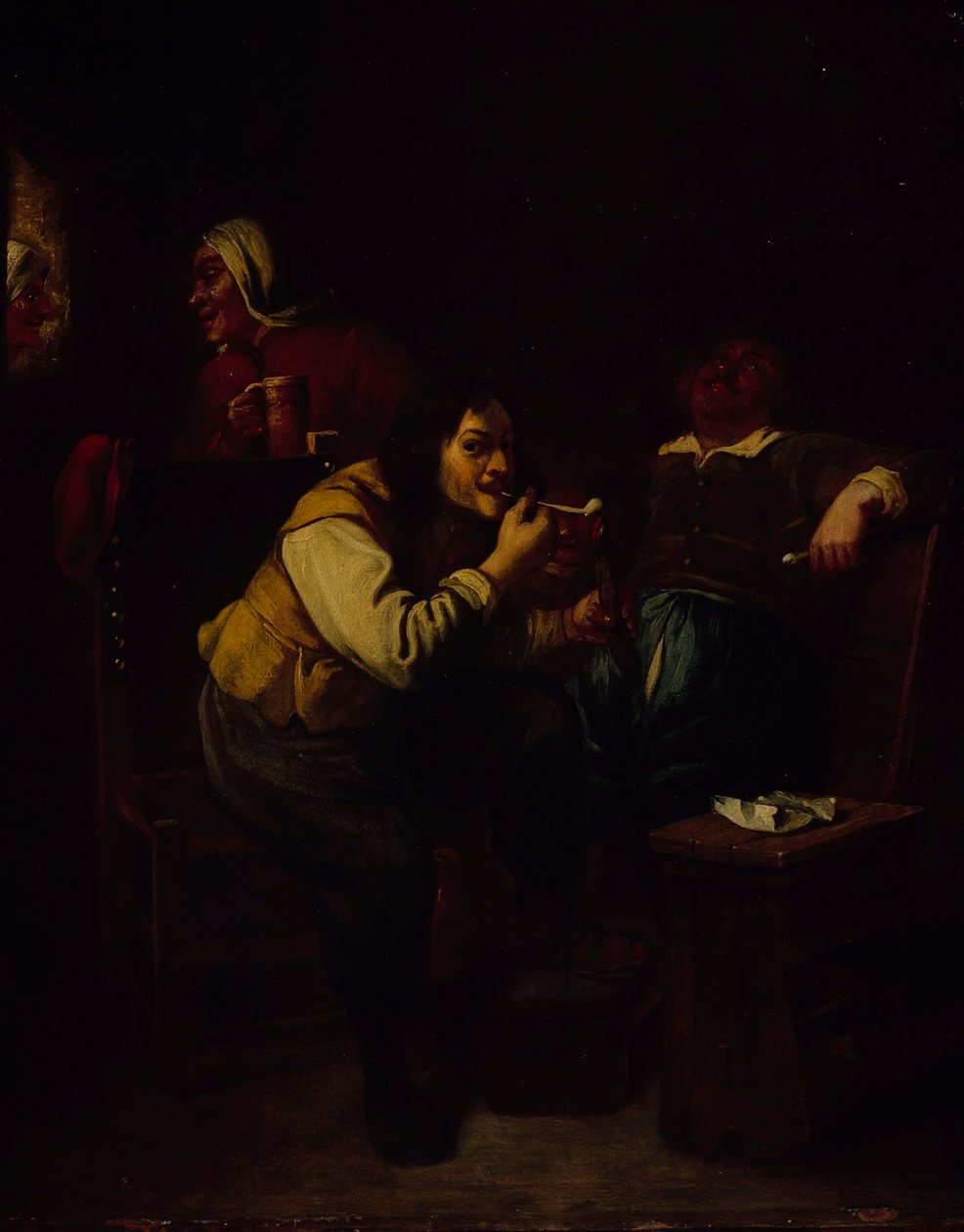 Palacze fajek autorstwa Adriaen Brouwer
