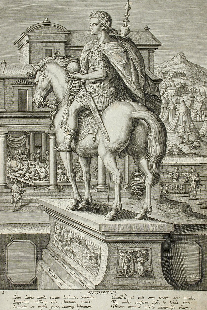 August autorstwa Adriaen Collaert