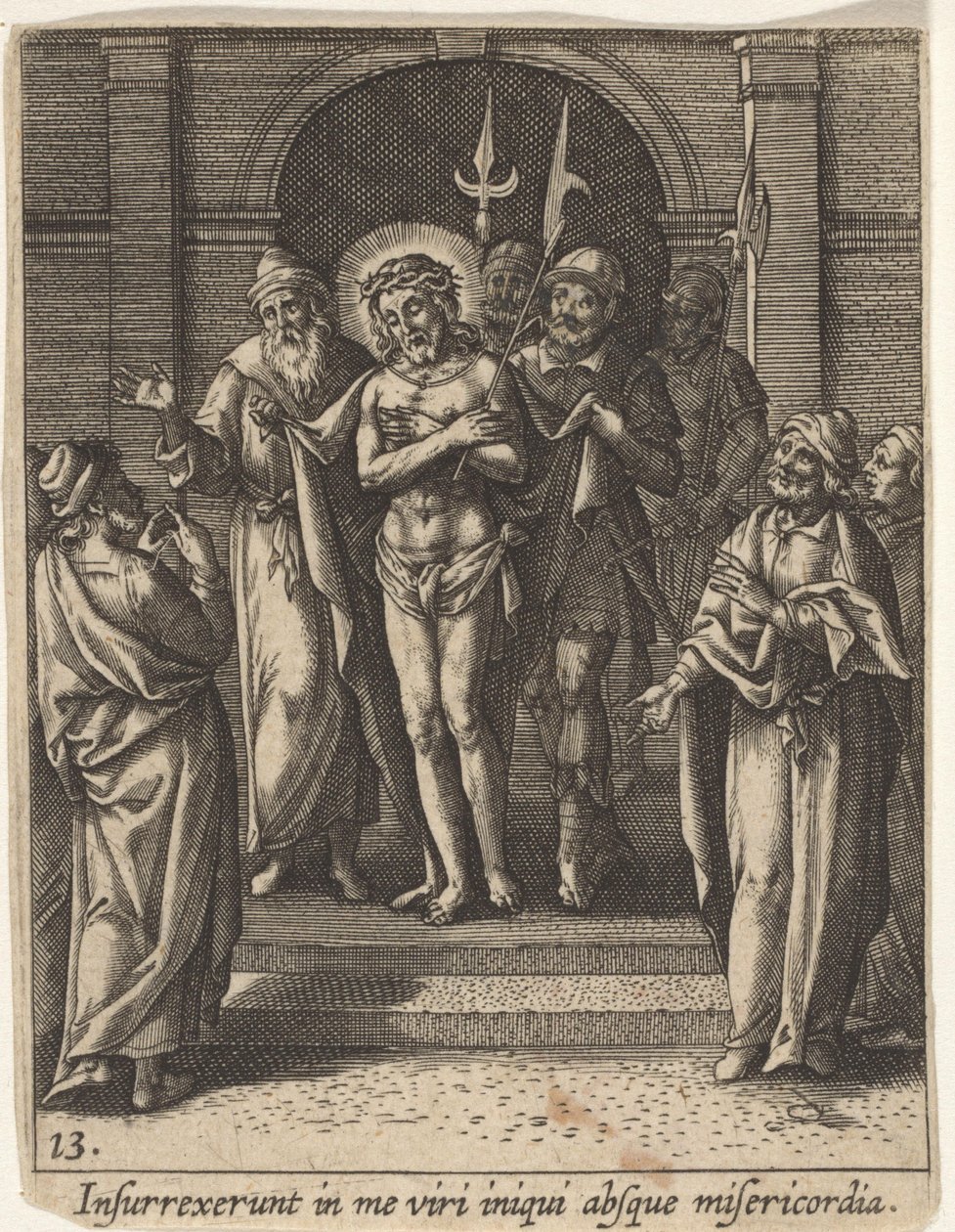 Ecce Homo autorstwa Adriaen Collaert