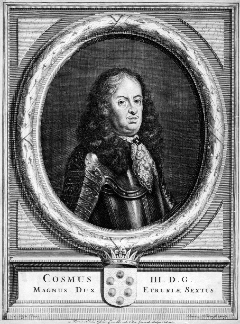 Cosimo III, wielki książę Toskanii, XVII wiek. autorstwa Adriaen Haelwegh