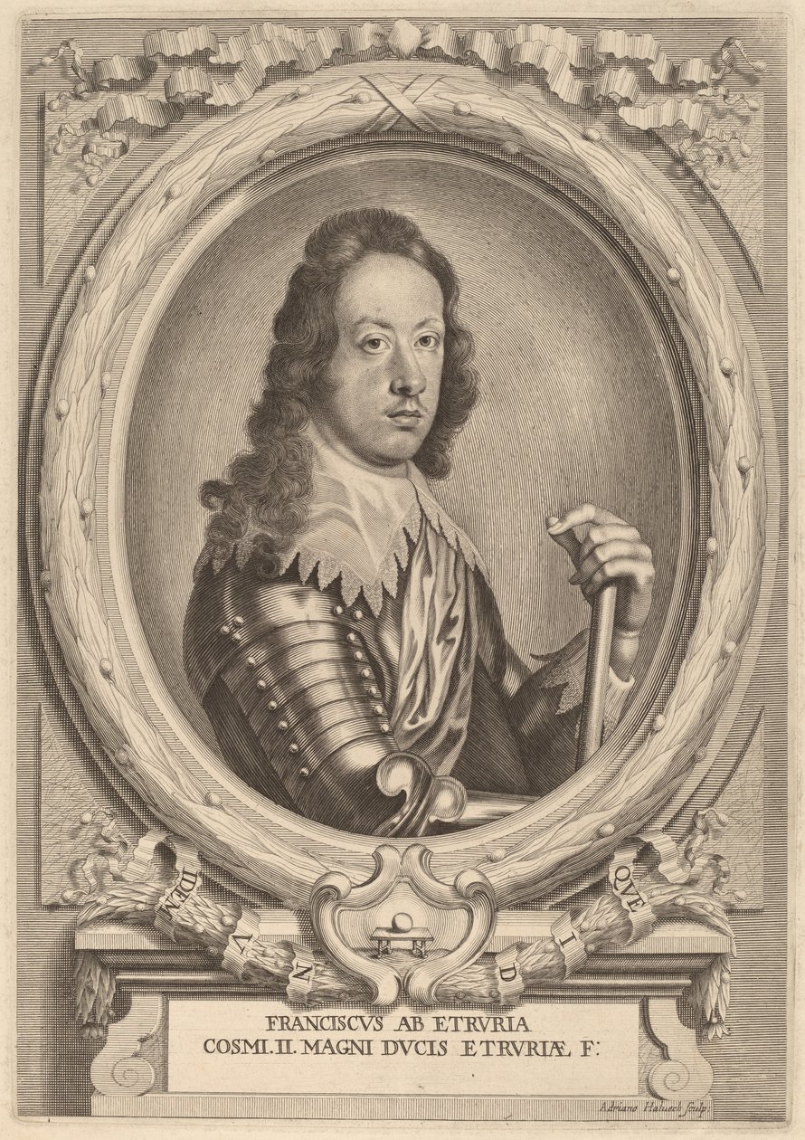 Cosimo II, wielki książę Toskanii autorstwa Adriaen Haelwegh