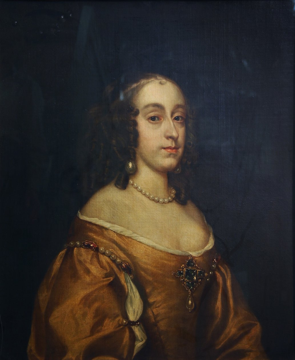 Mary, Princess Royal i Princess of Orange, c.1656-60 (olej na płótnie) autorstwa Adriaen Hanneman
