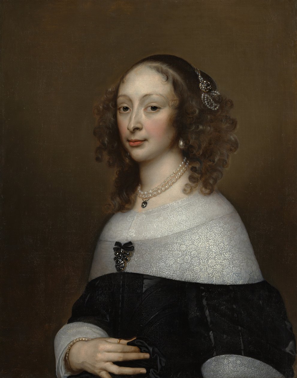 Portret kobiety, ca. 1653. autorstwa Adriaen Hanneman