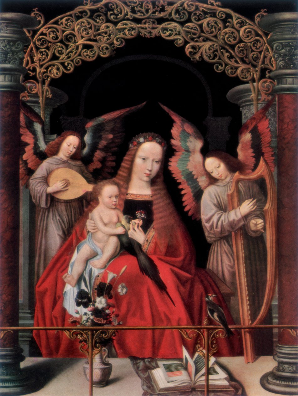 „Madonna z Dzieciątkiem z Aniołami”, 1927 autorstwa Adriaen Isenbrandt
