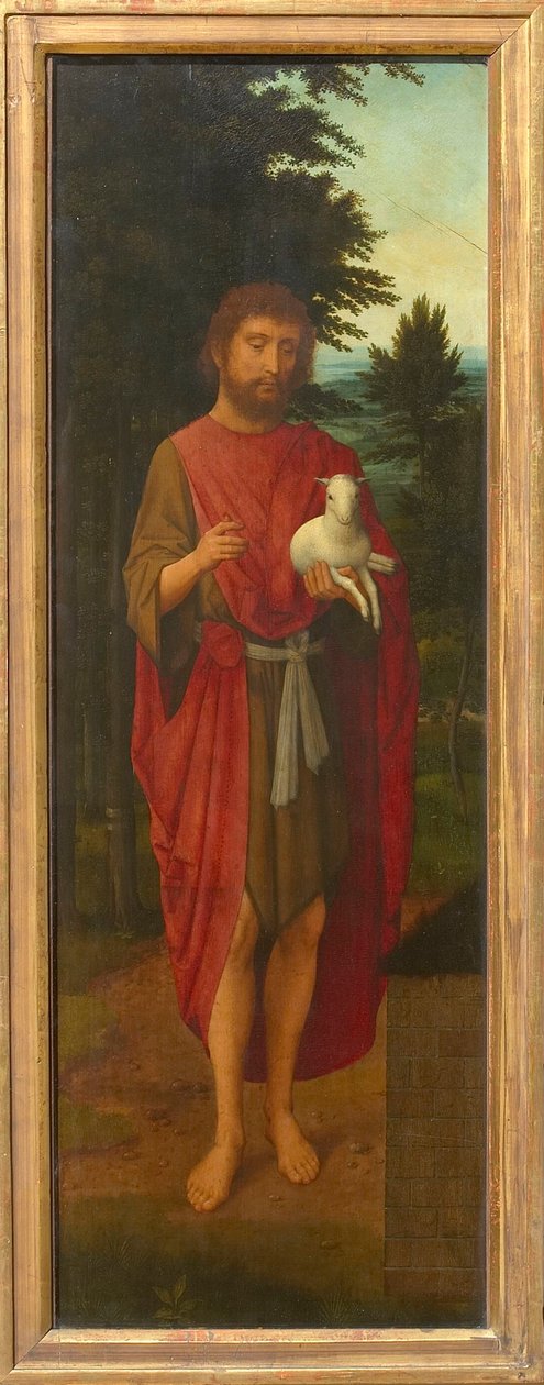 Św. Jan Chrzciciel Skrzydło tryptyku, lata 30. XVI w. autorstwa Adriaen Isenbrant