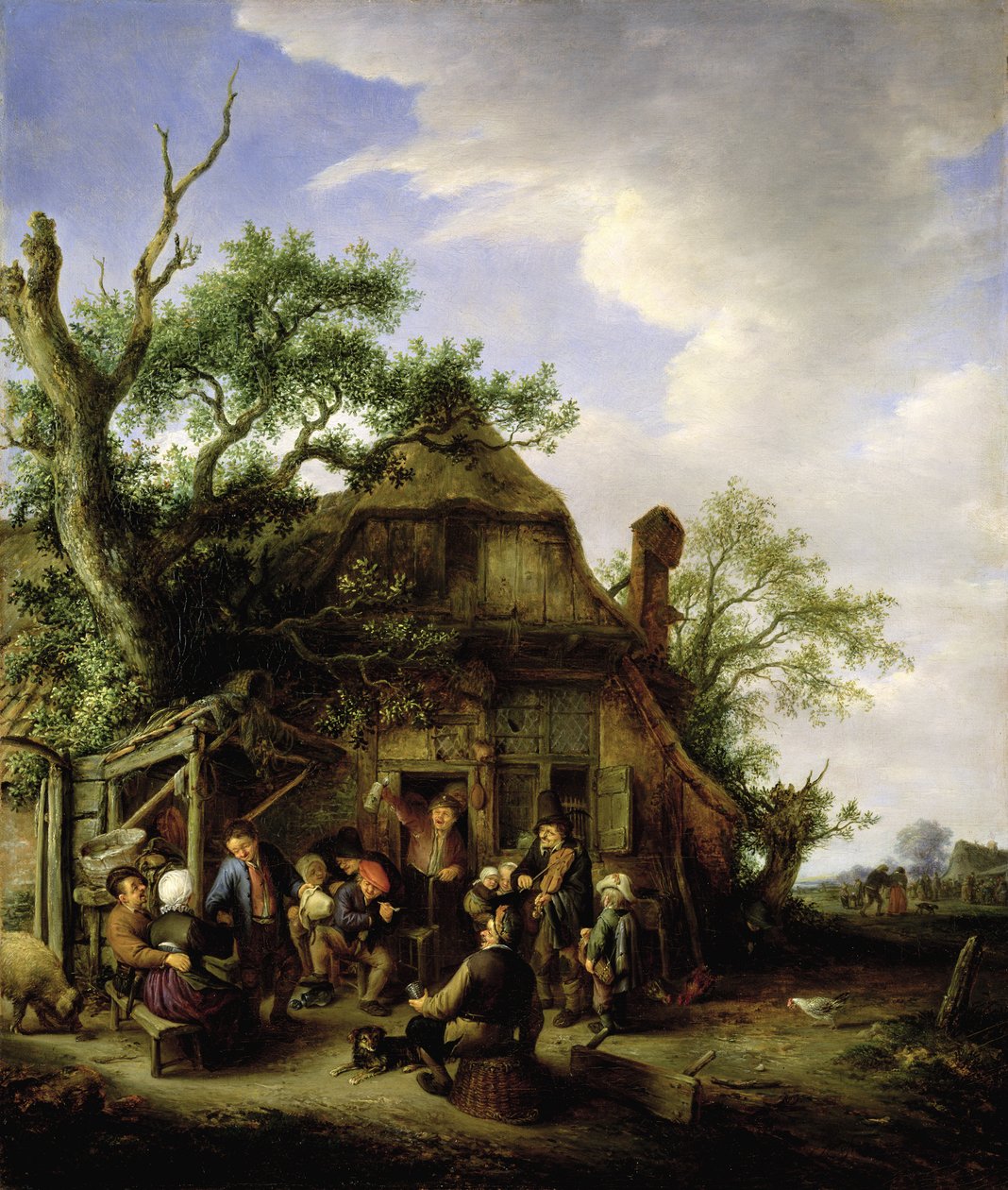 Szczęśliwi chłopi, 1648 autorstwa Adriaen Jansz. van Ostade