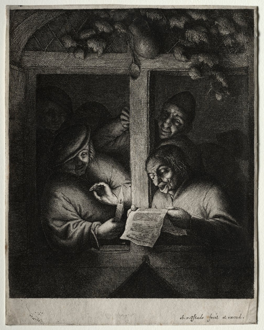 Kolędnicy. autorstwa Adriaen Jansz. van Ostade