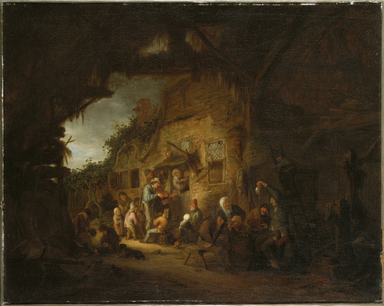 Stary Skrzypek, 1641 autorstwa Adriaen Jansz. van Ostade