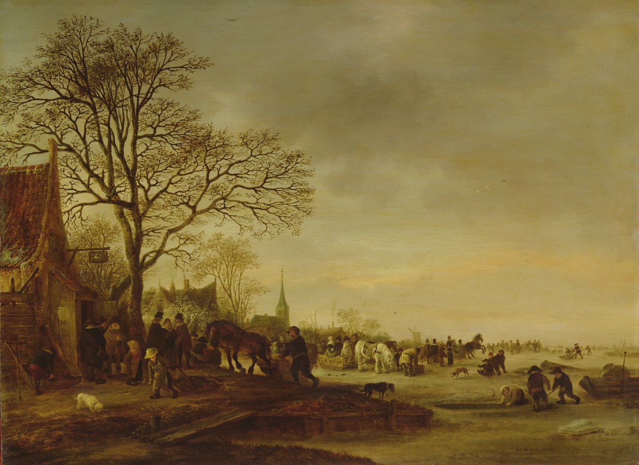 Nieznany obraz autorstwa Adriaen Jansz. van Ostade