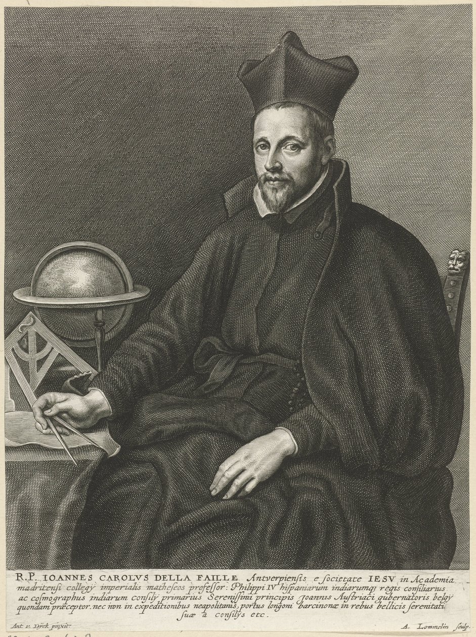 Portret Johannesa Carolusa de la Faille autorstwa Adriaen Lommelin