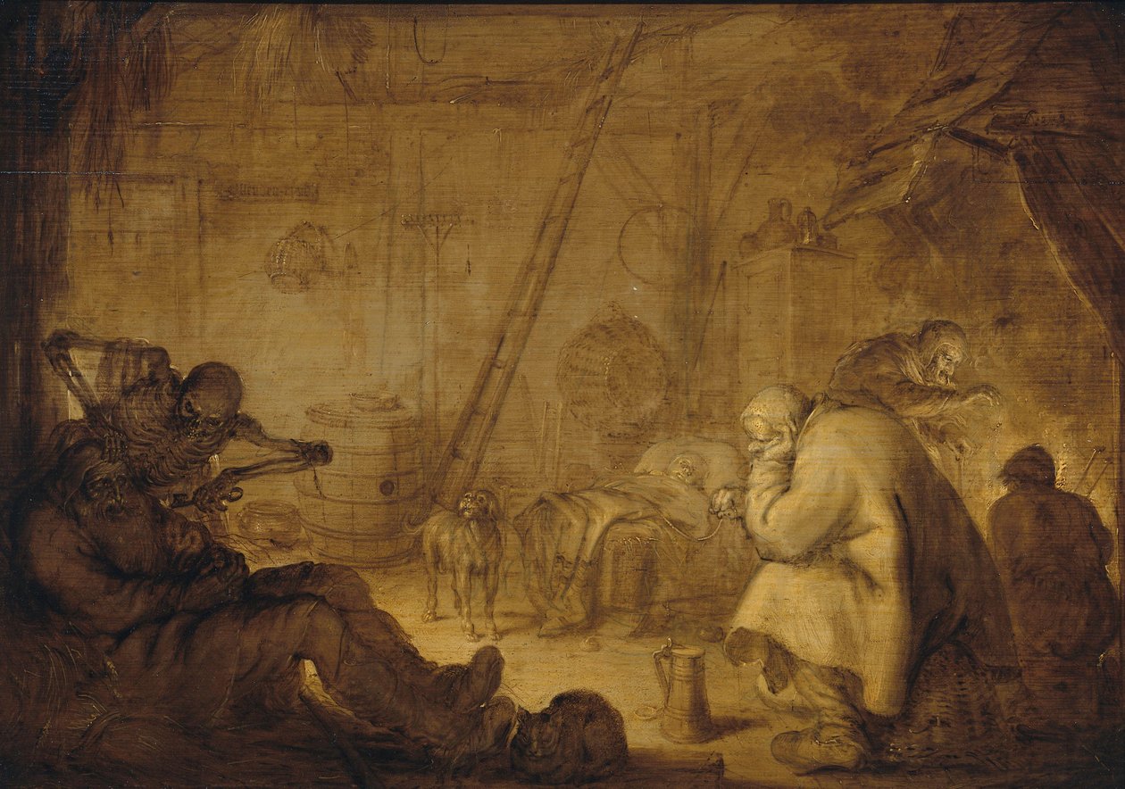 Koniec nędzy autorstwa Adriaen Pietersz van de Venne
