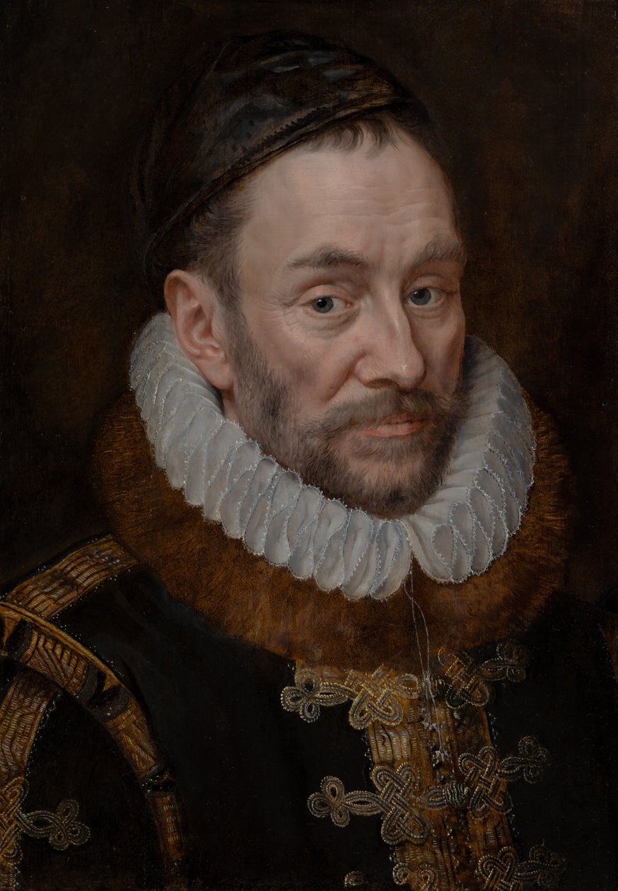 Portret Wilhelma I (1533-1584), księcia Oranii autorstwa Adriaen Thomasz. Key
