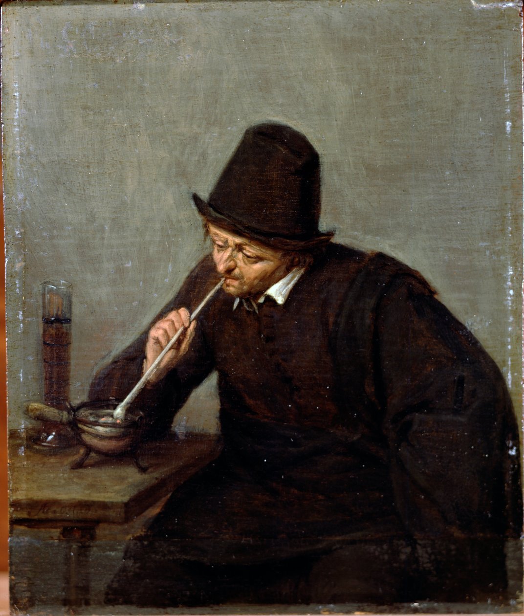 Pali mężczyzna autorstwa Adriaen van Ostade