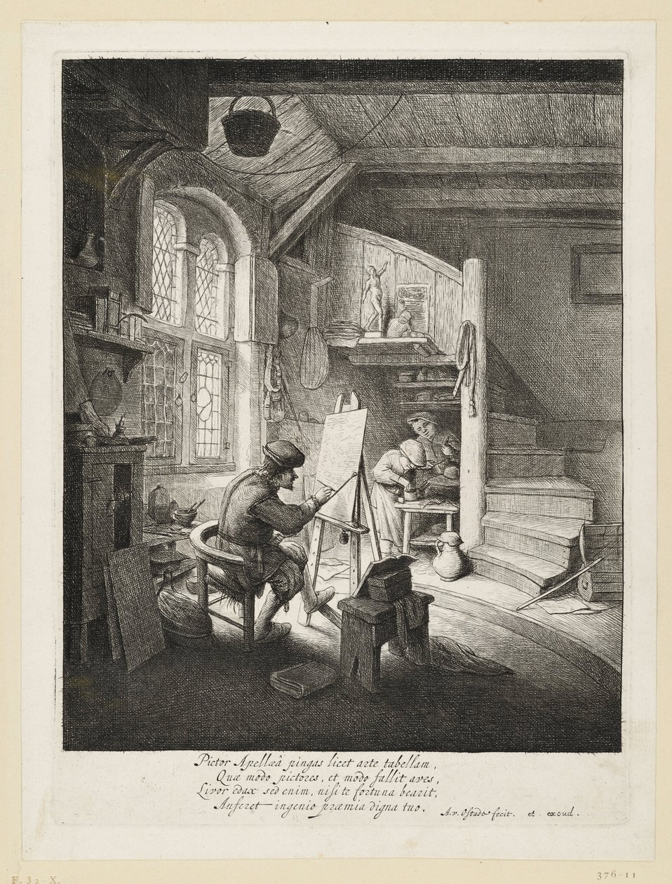 Malarz autorstwa Adriaen van Ostade