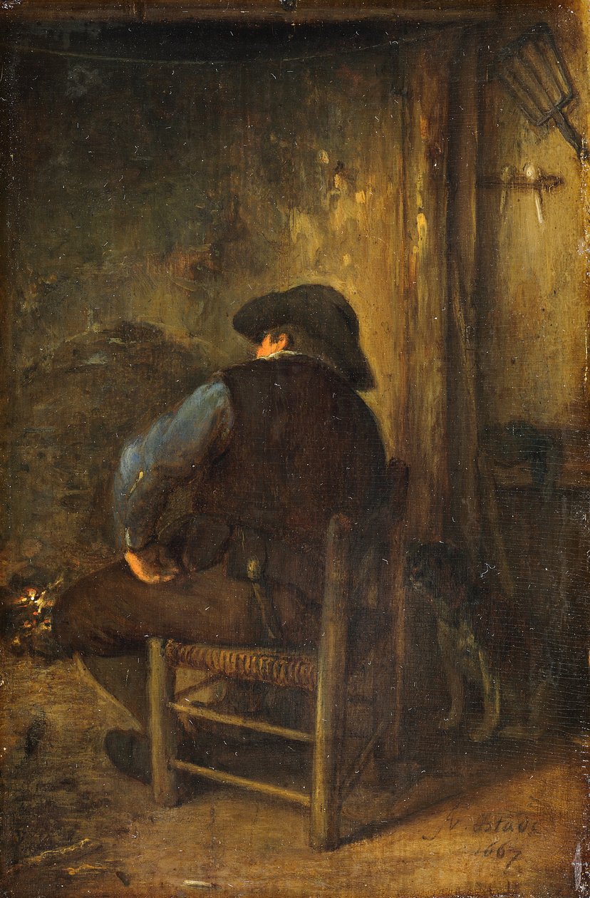 Palacz autorstwa Adriaen van Ostade
