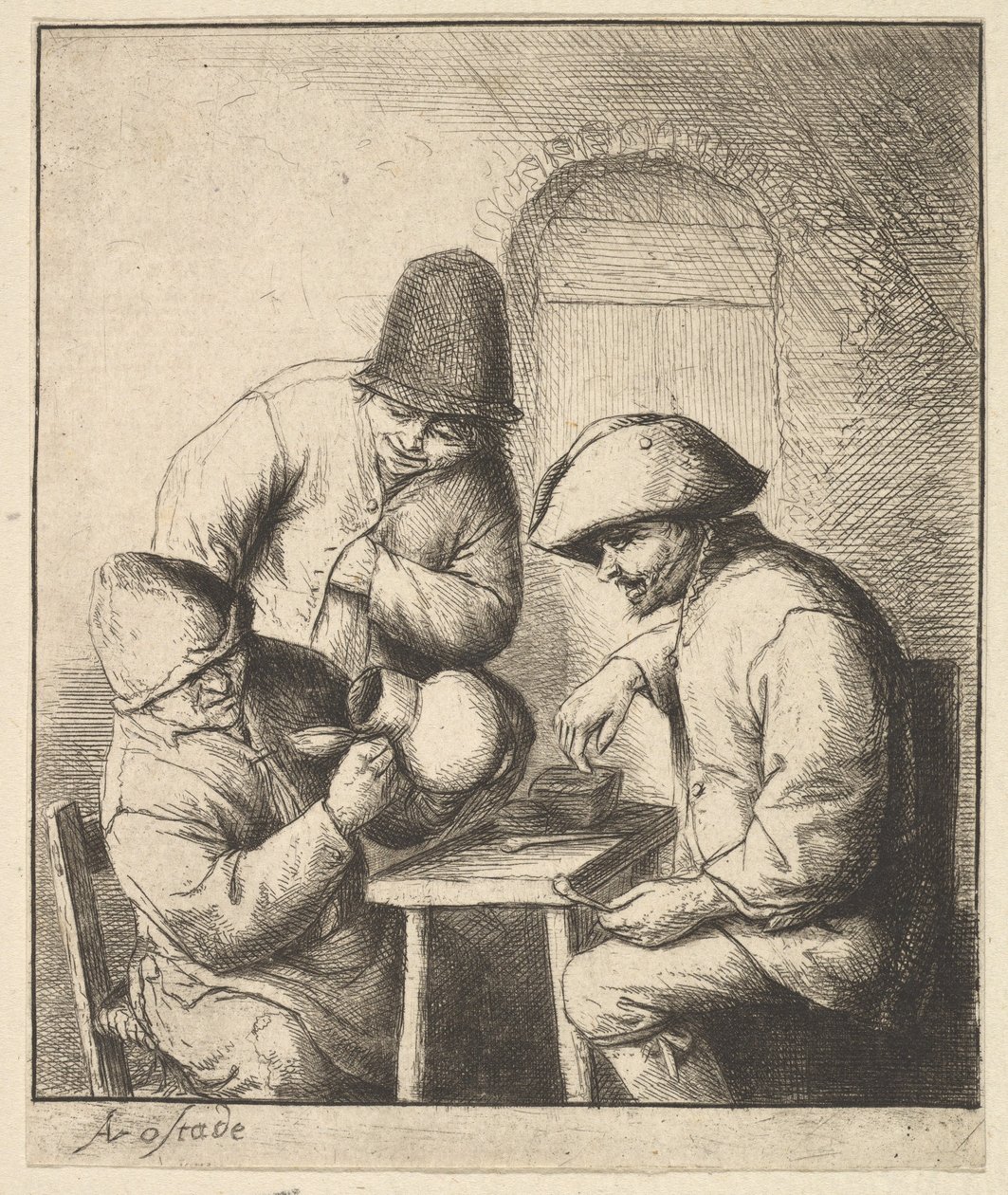 Pusty dzban autorstwa Adriaen van Ostade