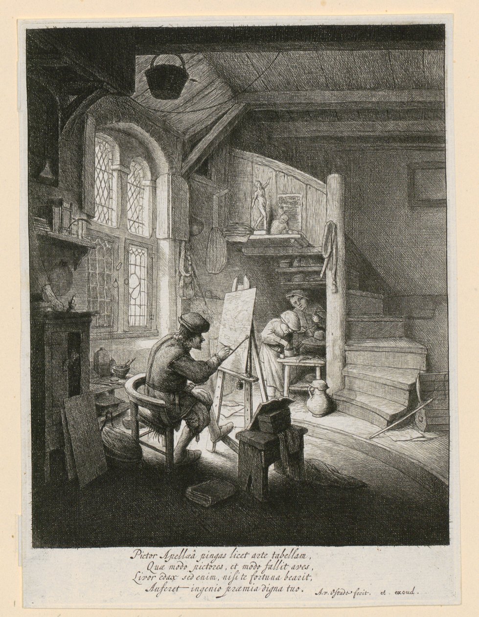 Malarz autorstwa Adriaen van Ostade