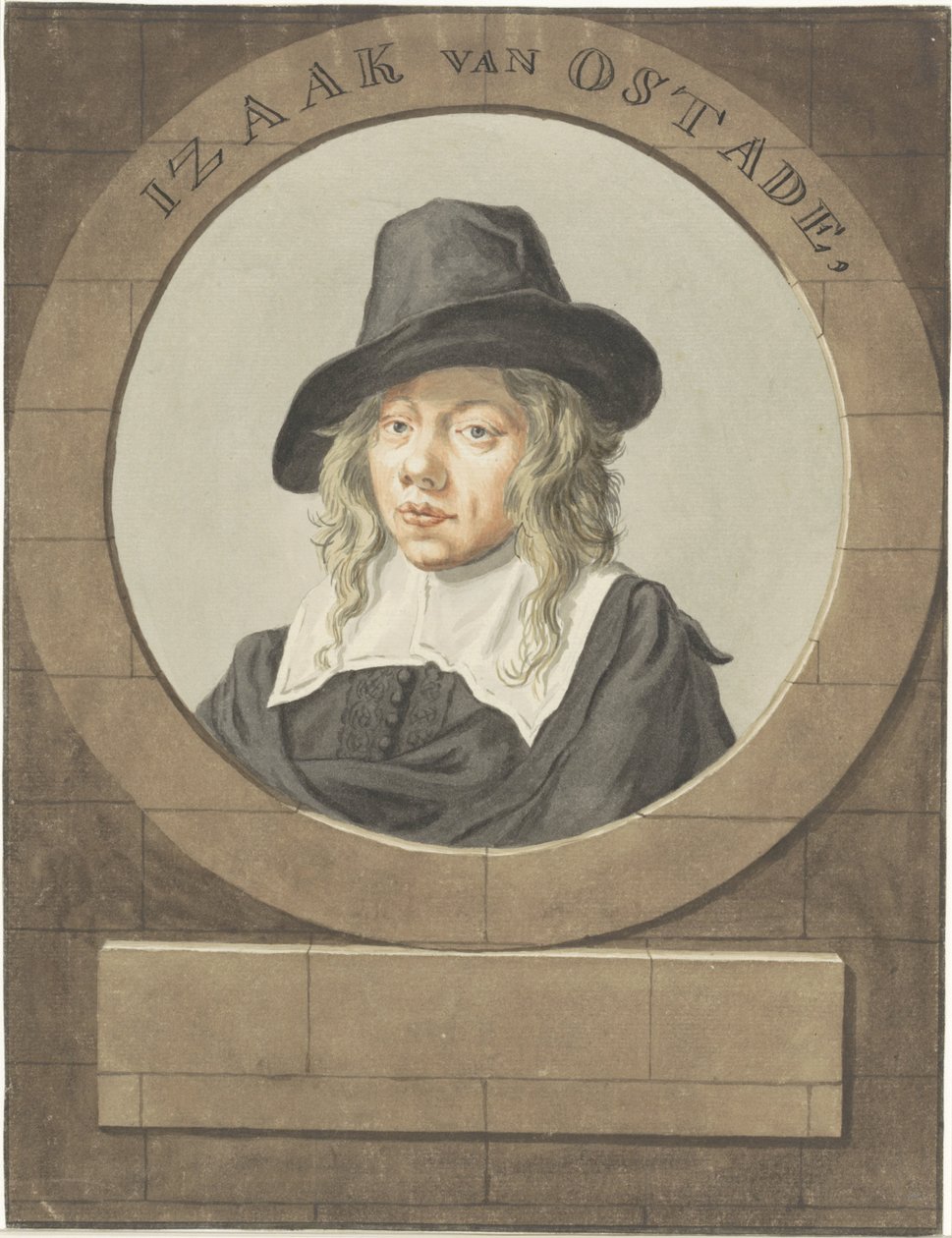 Portret Izaaka van Ostade autorstwa Adriaen van Ostade