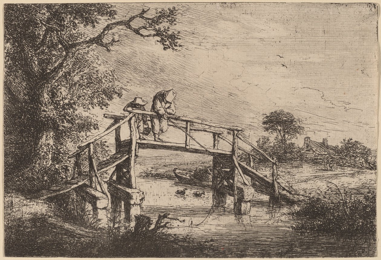 Wędkarz autorstwa Adriaen van Ostade