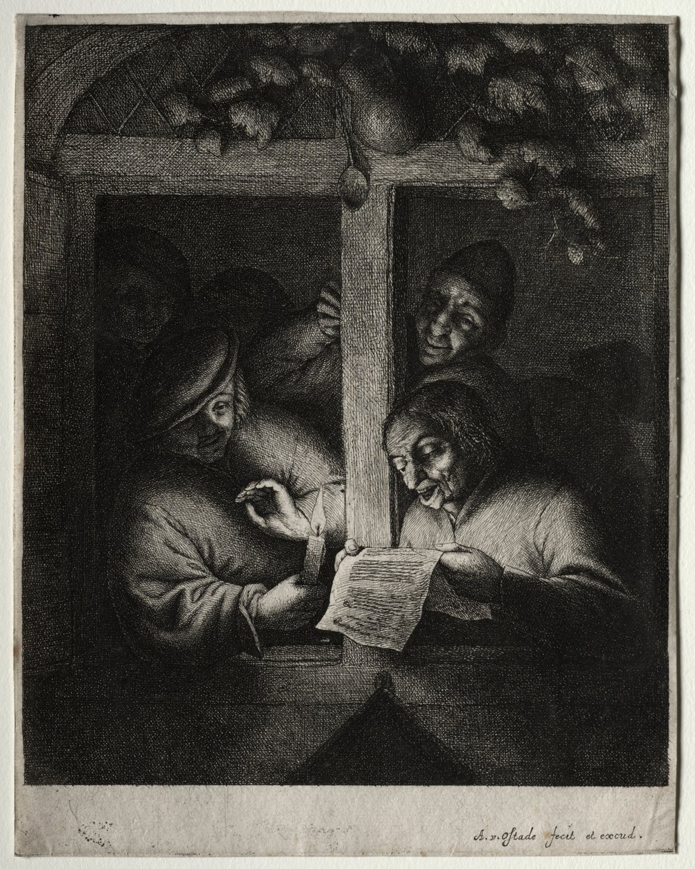 Kolędnicy autorstwa Adriaen van Ostade