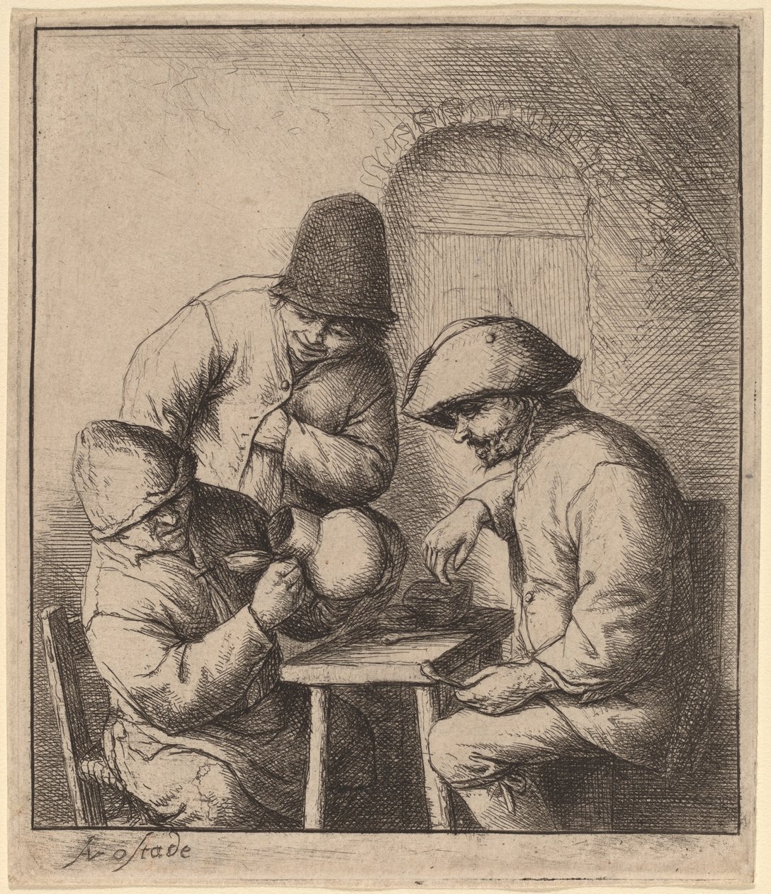 Pusty dzban autorstwa Adriaen van Ostade