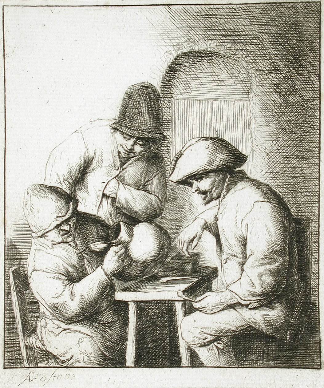 Pusty dzban autorstwa Adriaen van Ostade