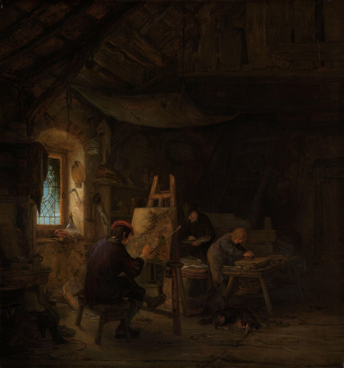 Pracownia Malarza autorstwa Adriaen van Ostade