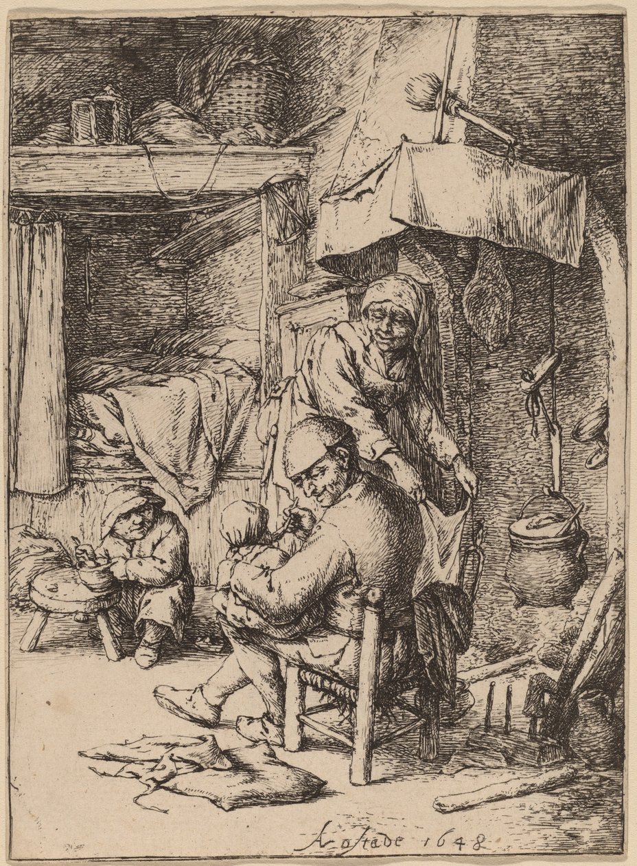 Rodzina Pater autorstwa Adriaen van Ostade