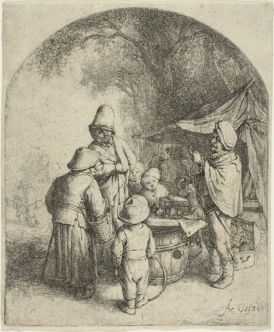Szalarze autorstwa Adriaen van Ostade
