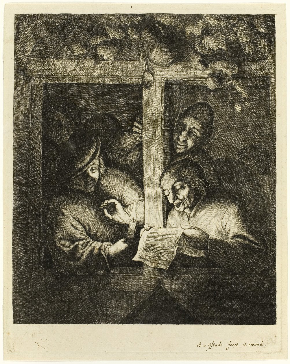 Śpiewacy autorstwa Adriaen van Ostade
