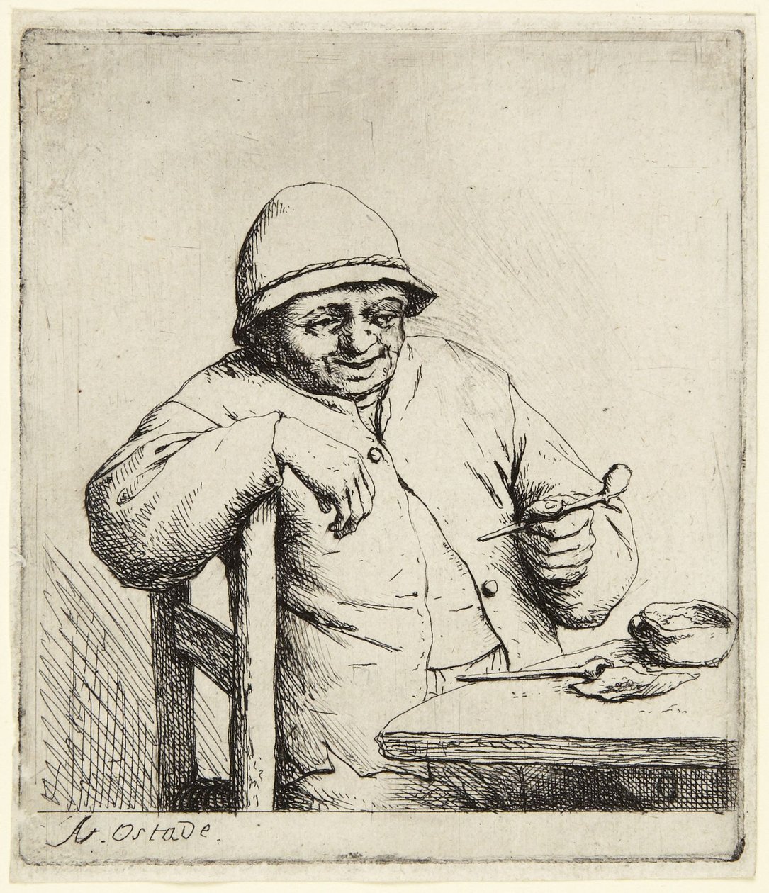 Wędzarnia autorstwa Adriaen van Ostade