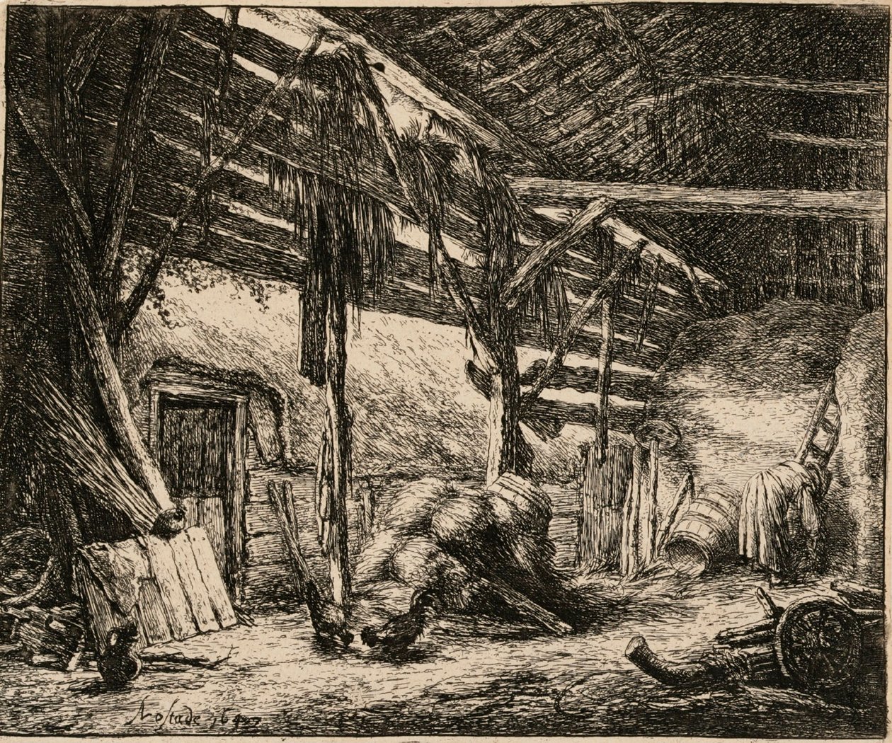 Bez tytułu autorstwa Adriaen van Ostade