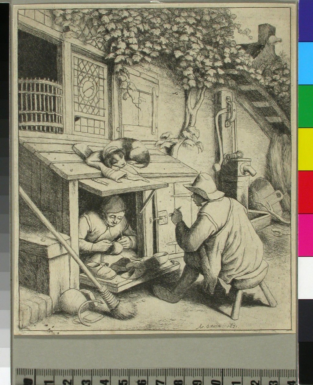 Ohne Titel autorstwa Adriaen van Ostade