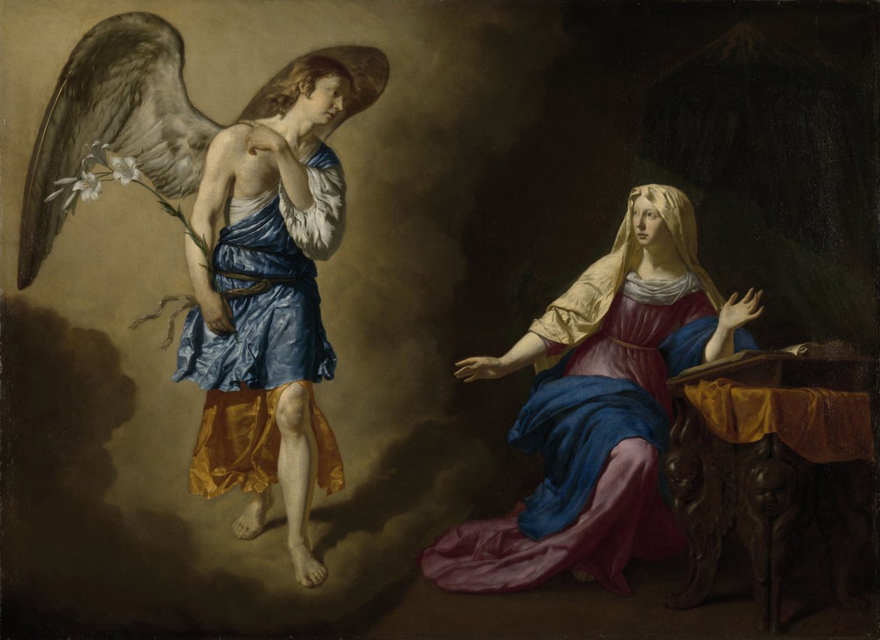 Zwiastowanie, 1667 autorstwa Adriaen van de Velde