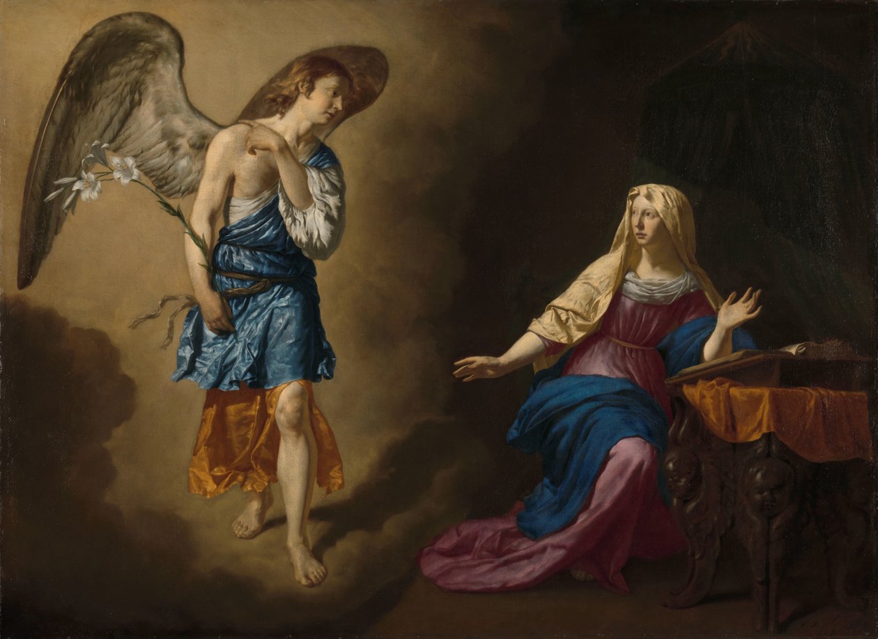 Zwiastowanie Dziewicy autorstwa Adriaen van de Velde
