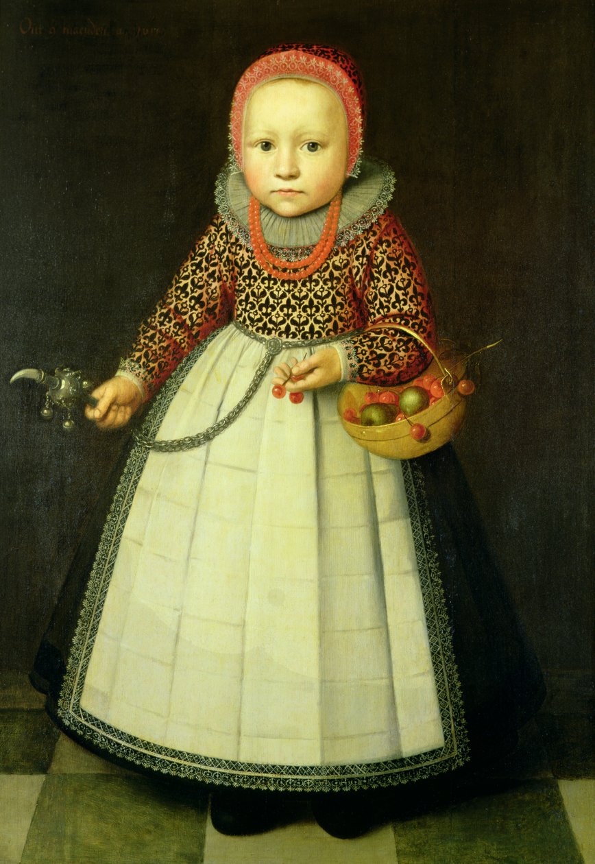 Portret młodej dziewczyny autorstwa Adriaen van der Linde
