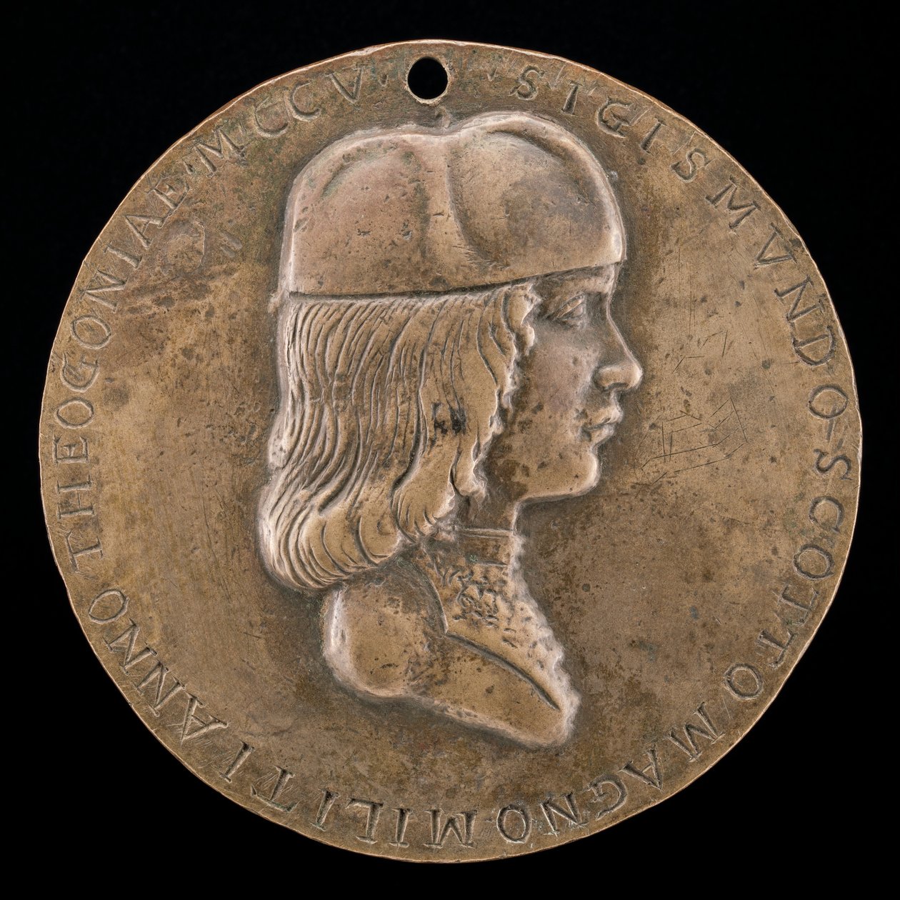 Portret chłopca, prawdopodobnie 14881499. autorstwa Adriano Fiorentino