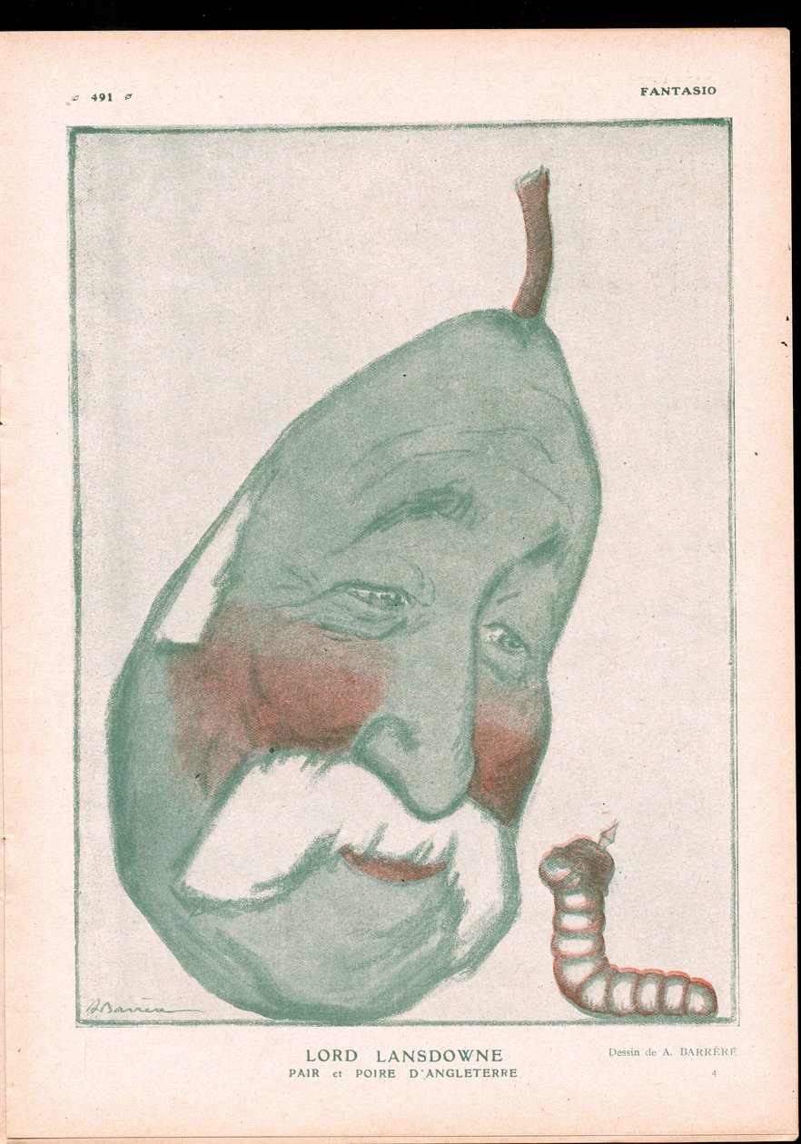 Fantasio, satyryczny w kolorach autorstwa Adrien Barrere