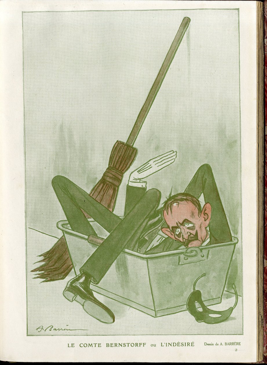 Ilustracja Barrere (1874-1931) w „Fantasio”” autorstwa Adrien Barrere