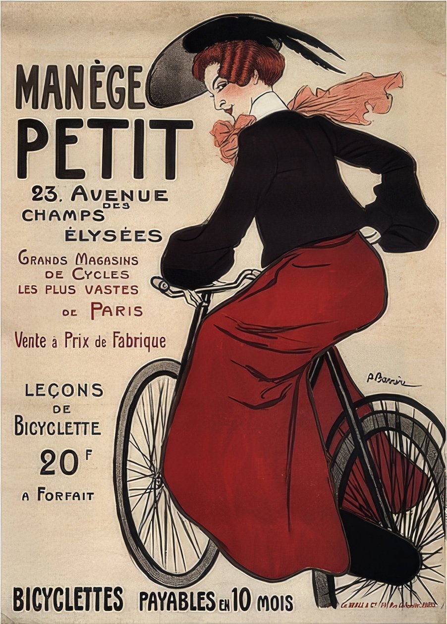Mała karuzela. 1899 autorstwa Adrien Barrere