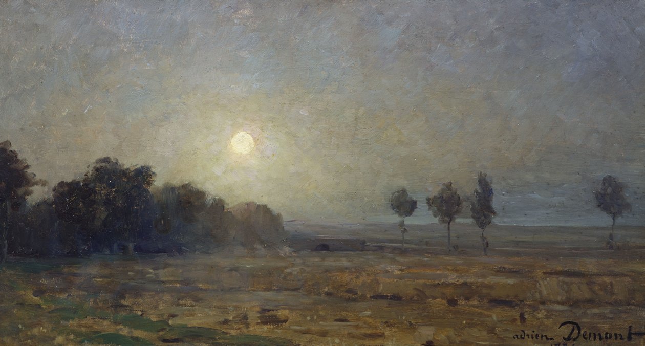 Studium do Zaręczyn, 1886 autorstwa Adrien Louis Demont