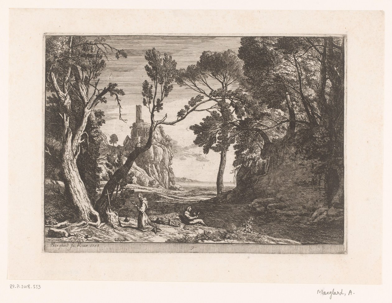 Pustelni autorstwa Adrien Manglard
