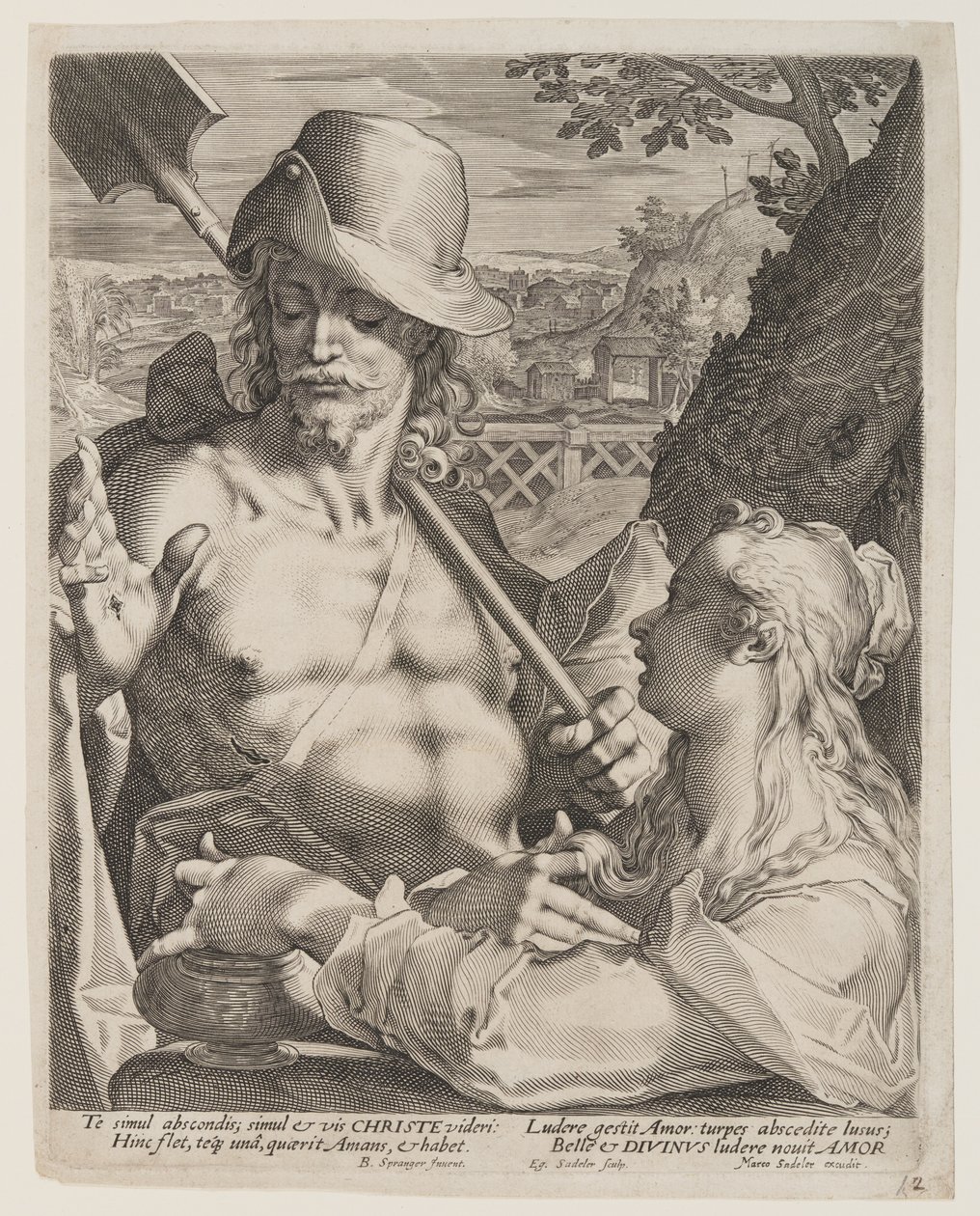 Noli Me Tangere autorstwa Aegidius Sadeler II