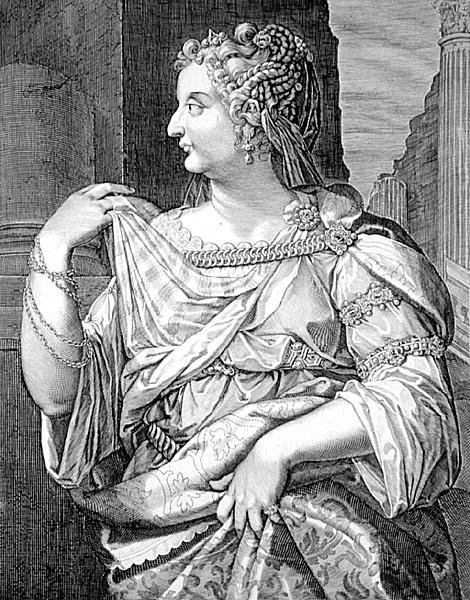 Домитиан (сийлбэр)полигийн эхнэр Домитиа Лонгина autorstwa Aegidius Sadeler or Saedeler