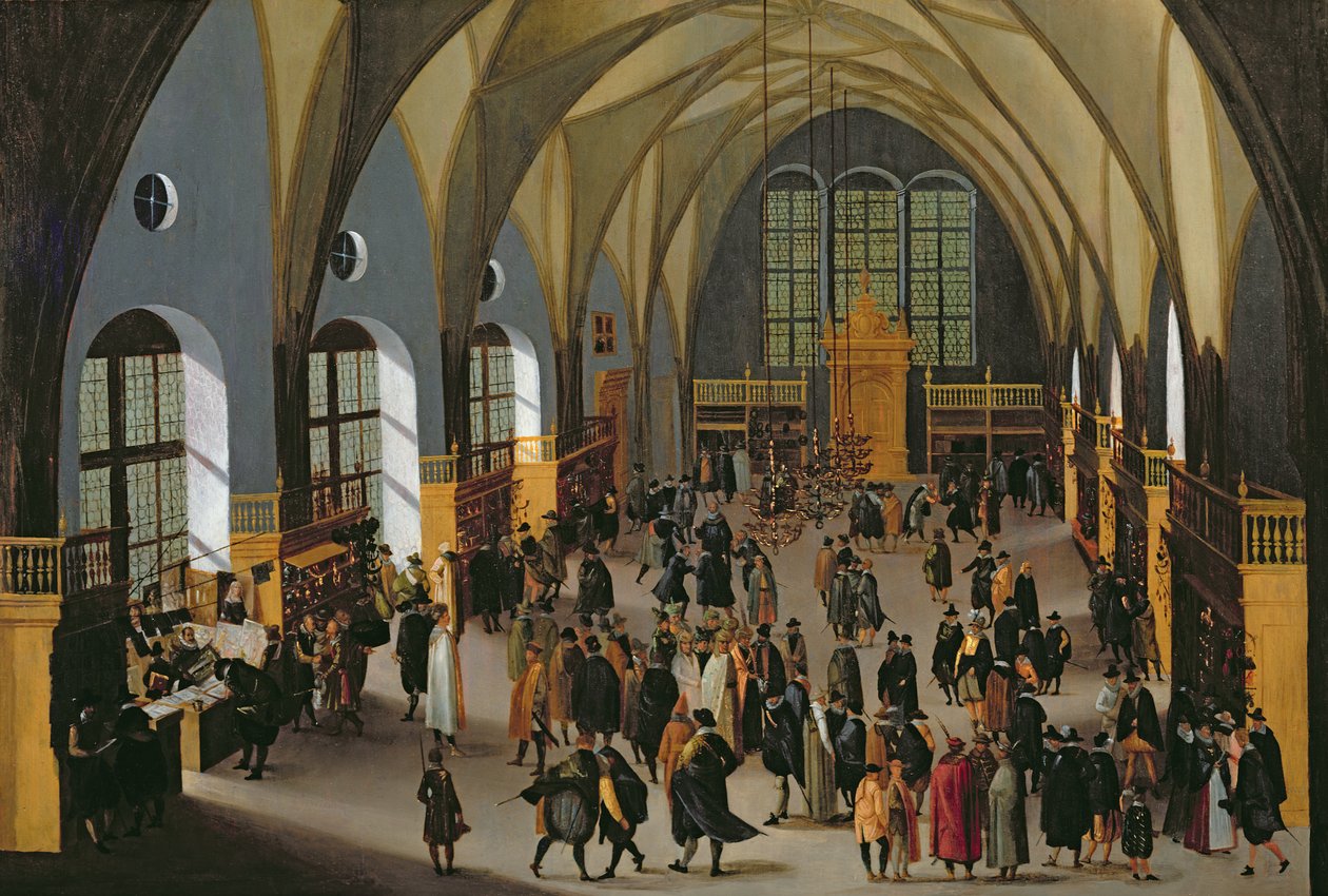 Giełda Papierów Wartościowych w Pradze autorstwa Aegidius Sadeler or Saedeler