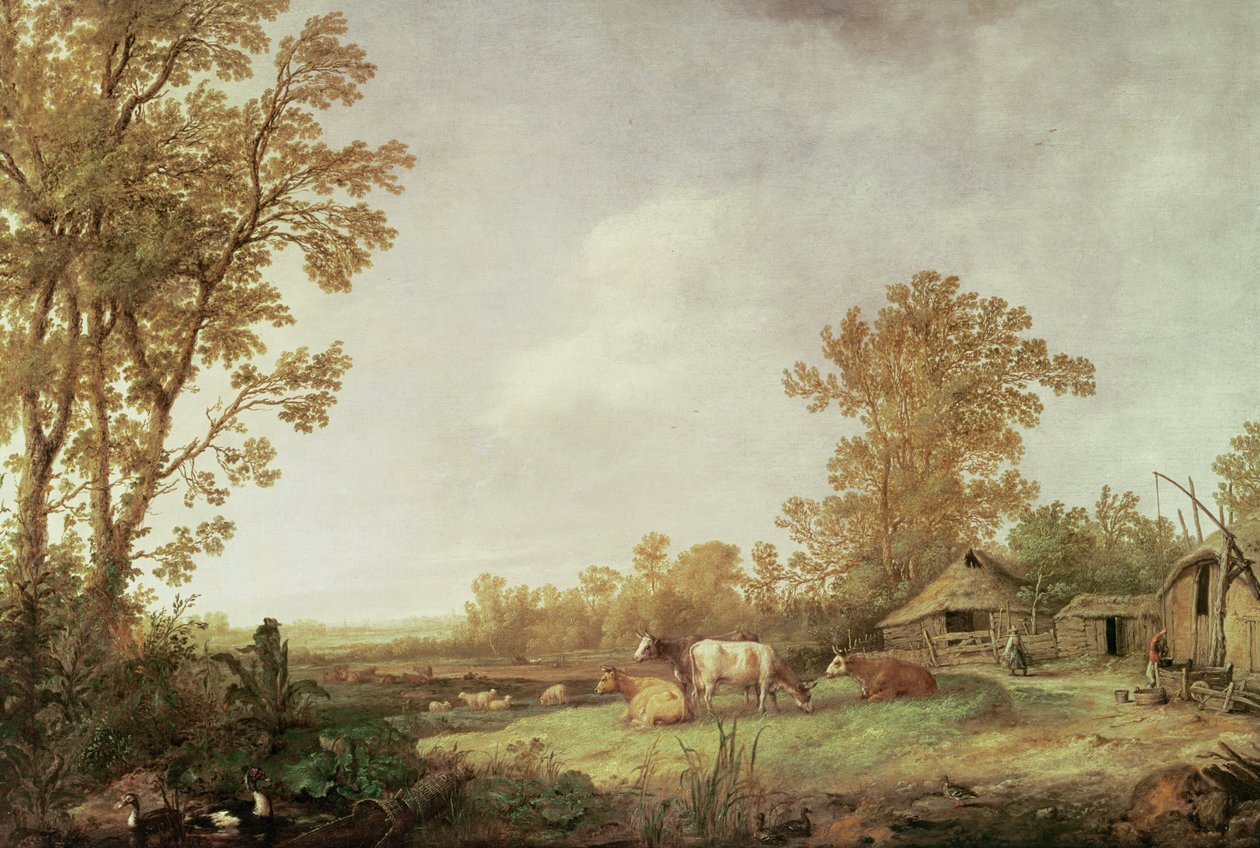 Scena na farmie autorstwa Aelbert Cuyp