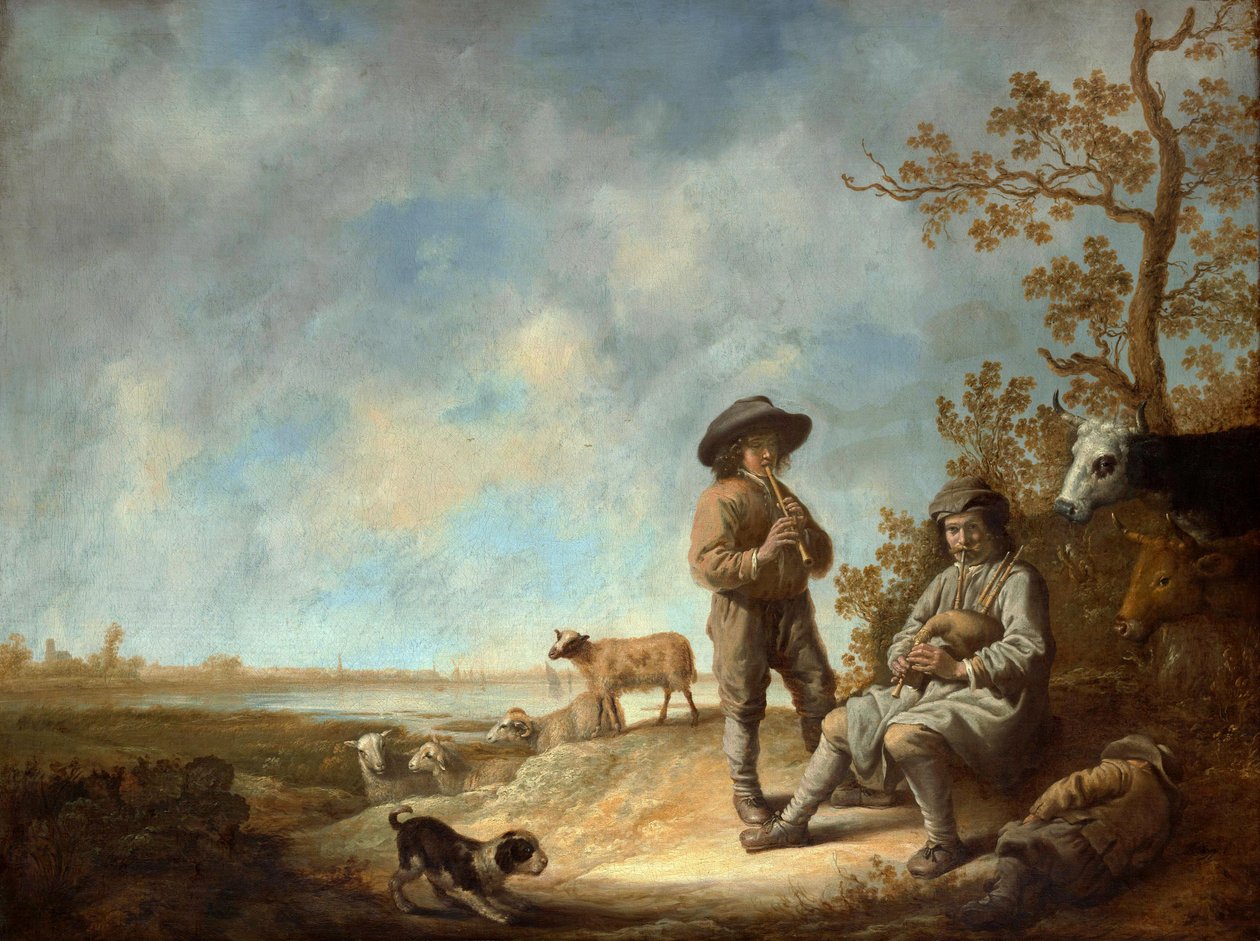 Pasterze rurociągów autorstwa Aelbert Cuyp