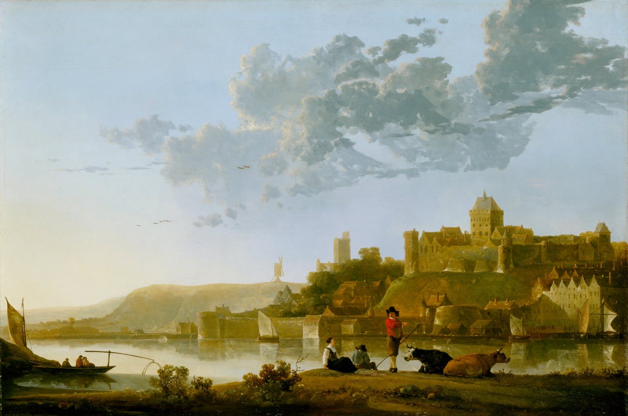 Valkhof w Nijmegen autorstwa Aelbert Cuyp