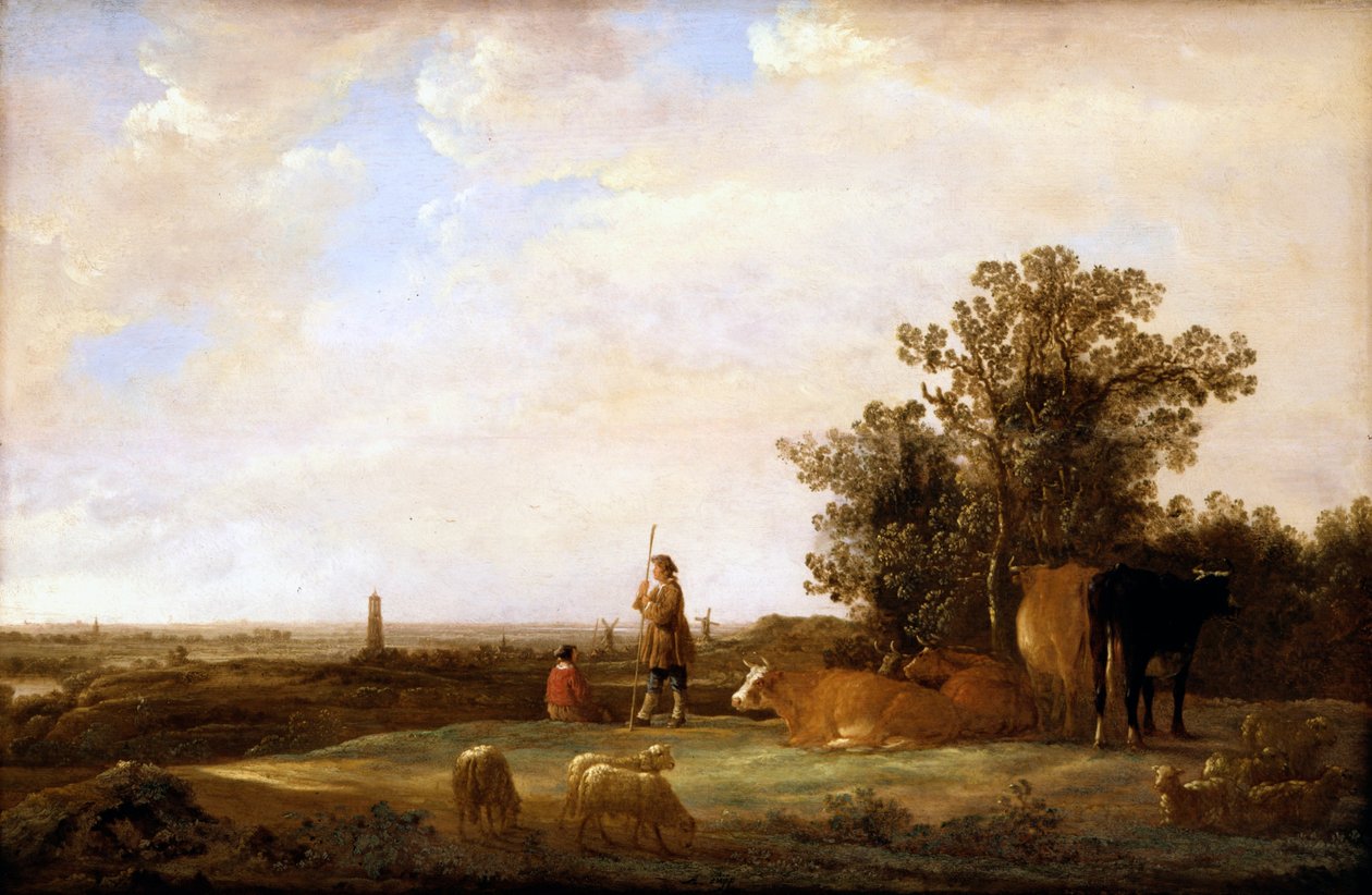Zobacz na równinie autorstwa Aelbert Cuyp