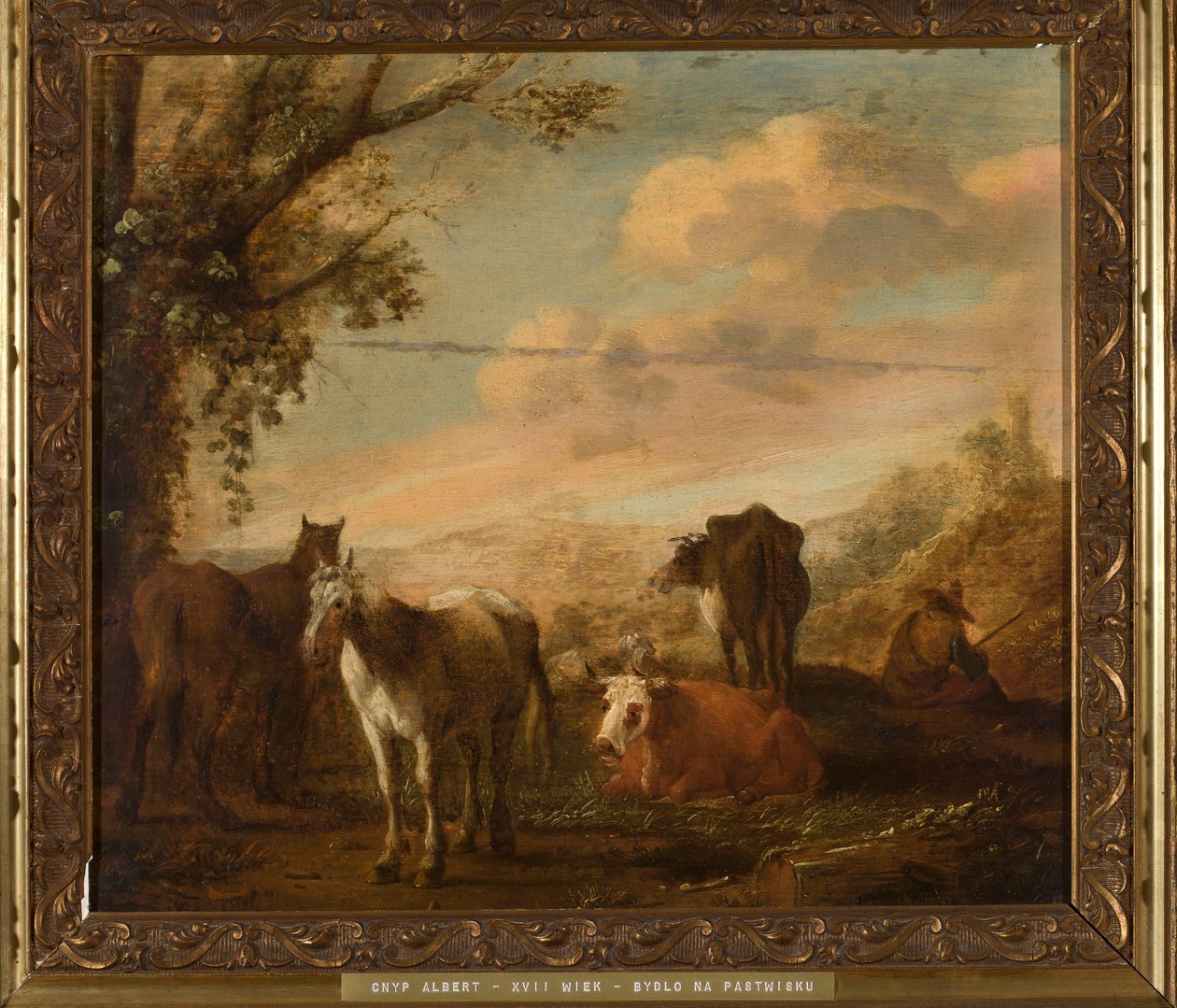 Bydło na pastwisku autorstwa Aelbert Cuyp